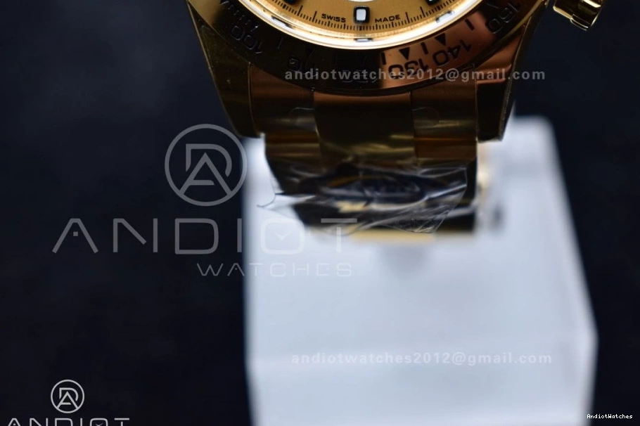 761 BTF YG 116508 Bracelet Black Daytona SA Best Dial on Edition 1:1 YG FreshLook 0723